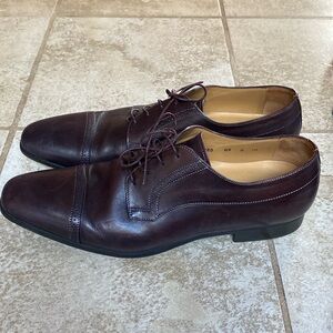 Santoni Men’s lace up Shoes size 10
